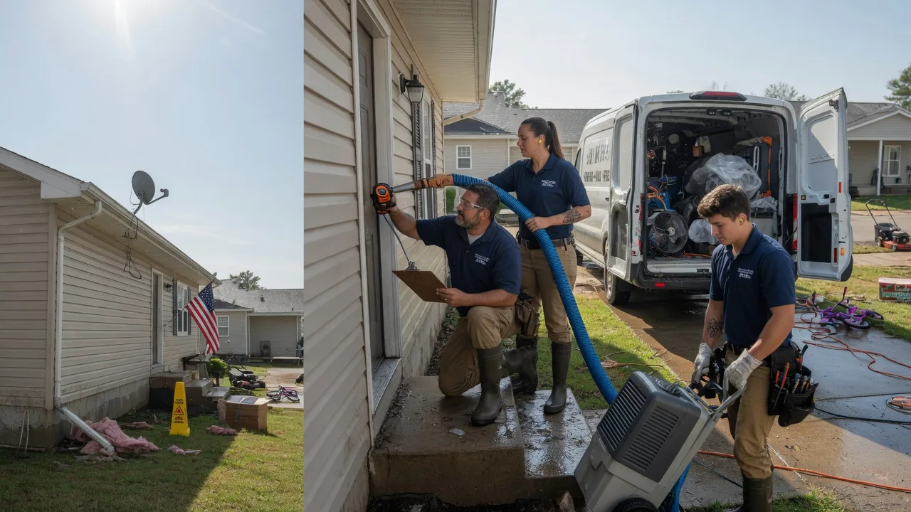 Ceiling Water Damage Restoration in Ellenburg Center, NY near me